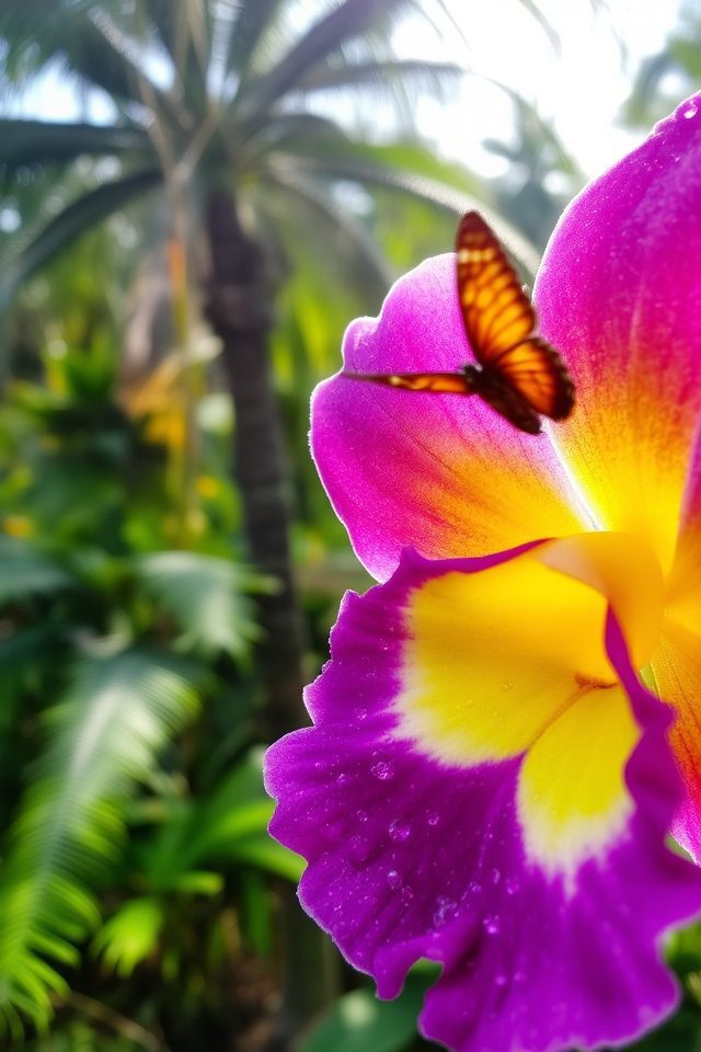diverse plant displays oasis