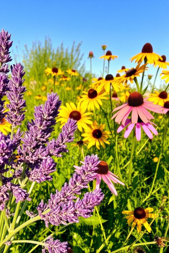 drought resistant wildflower garden design