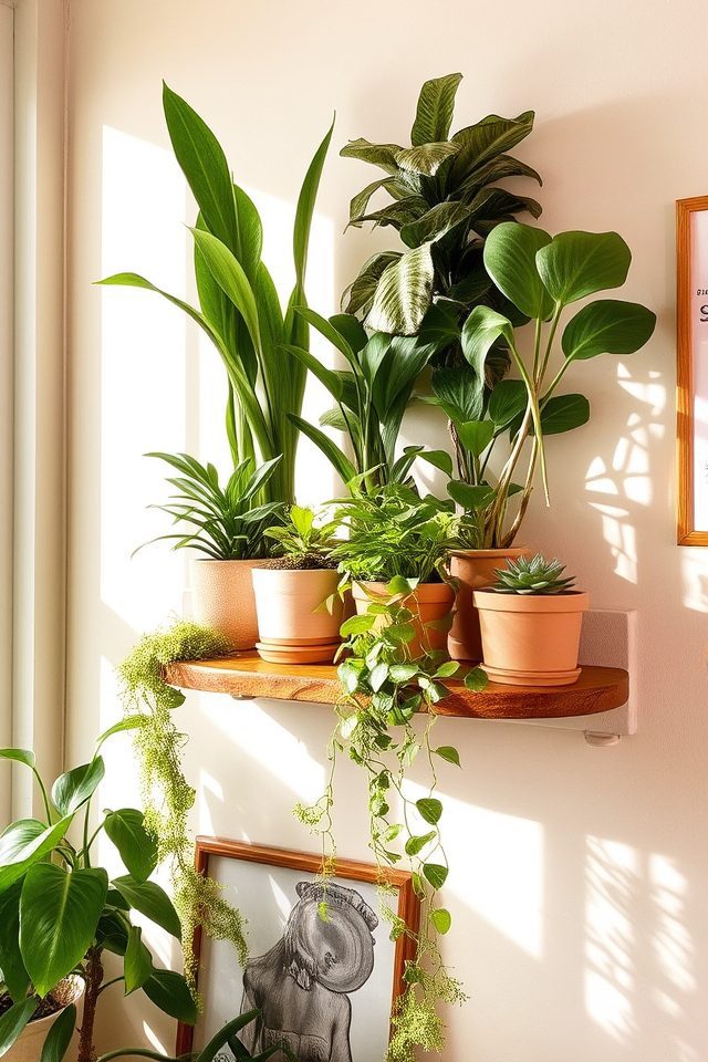 dynamic layered plant displays