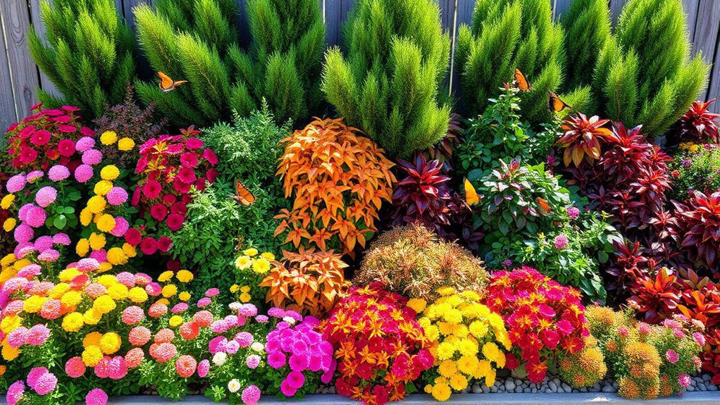 dynamic seasonal plant display