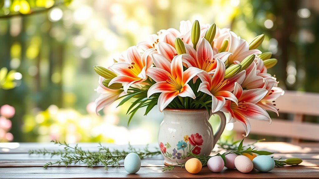 easter lilies symbolize renewal