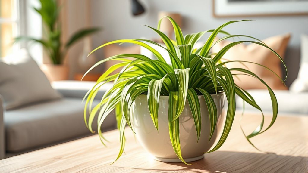 easy care air purifying houseplant