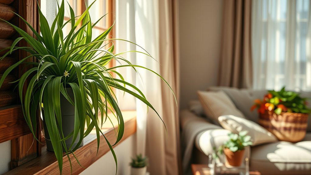 easy care air purifying plant