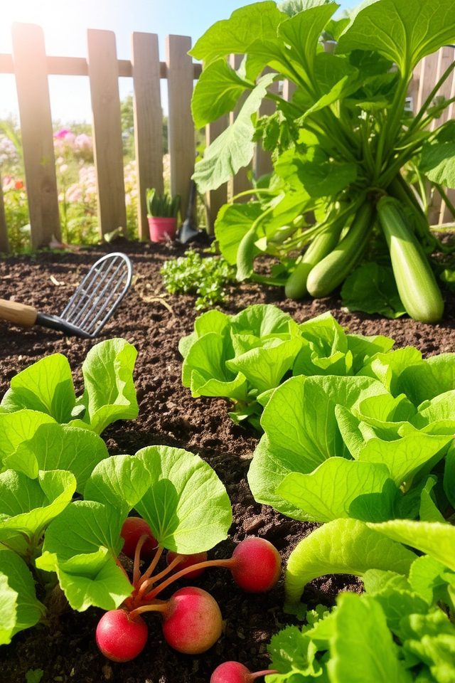 easy to grow vegetable gardening