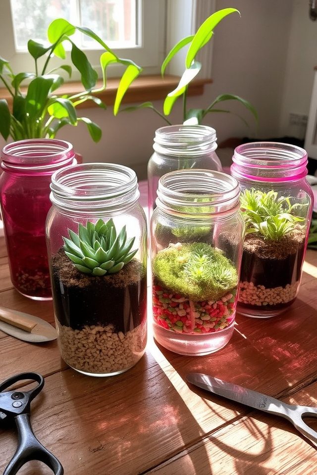 eco friendly miniature gardens