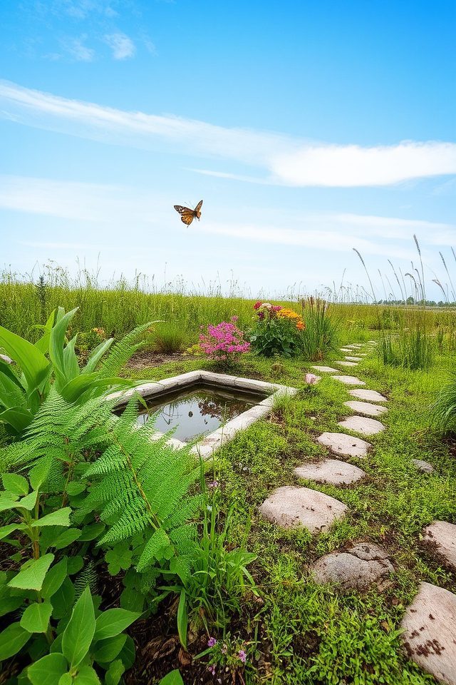 eco friendly rainwater absorption gardens