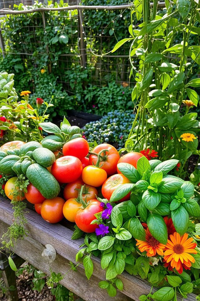 edible beauty in gardening