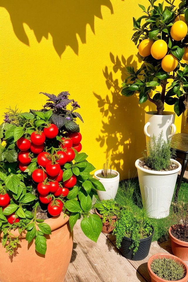 edible container gardening benefits