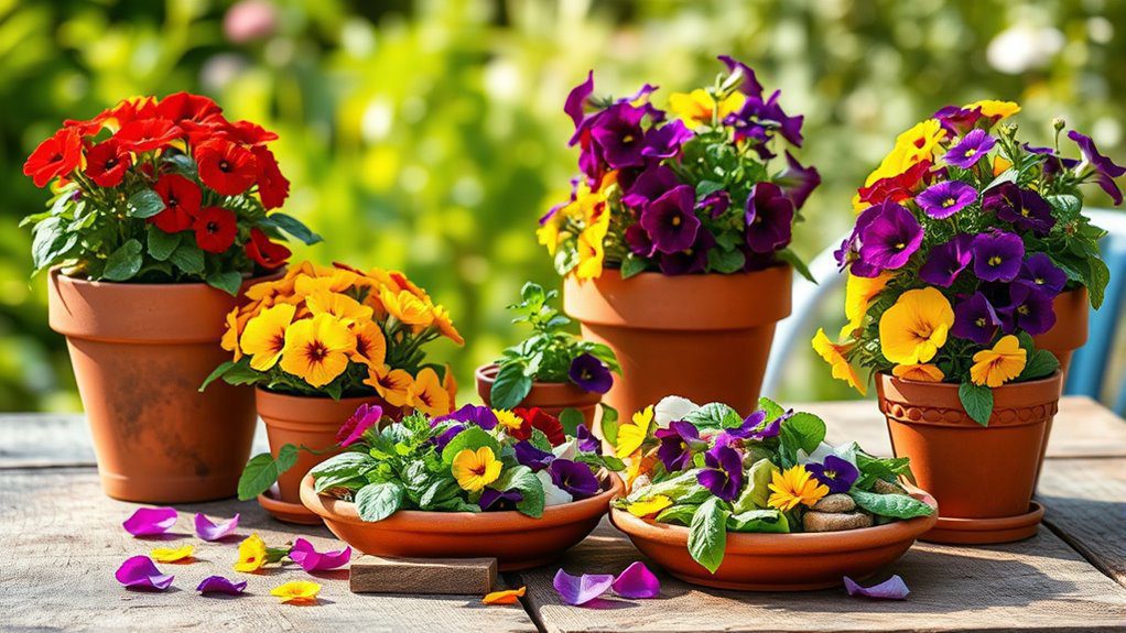 edible flowers enhance dishes