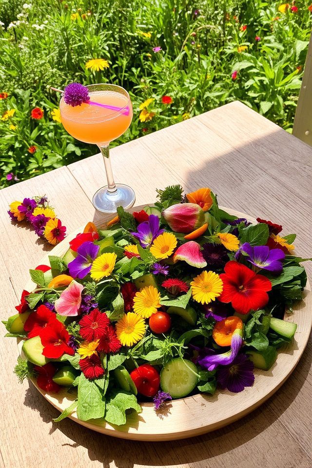 edible flowers for gardens