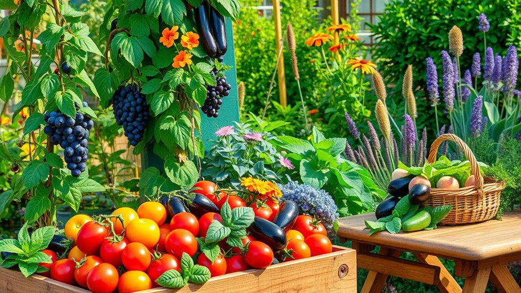 edible landscaping for gardens