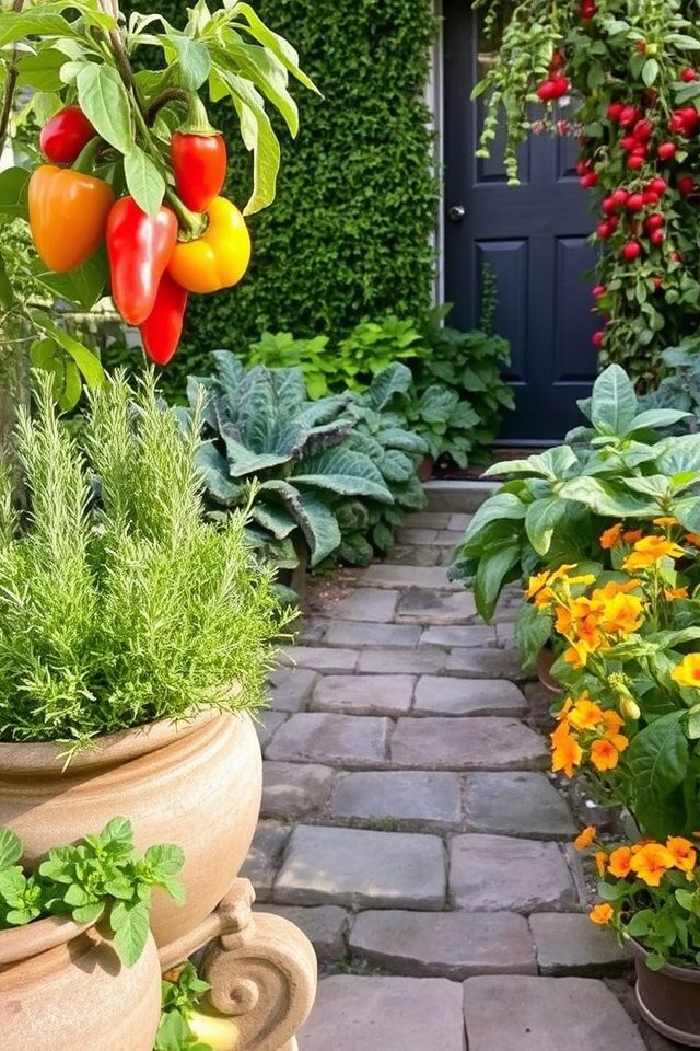 edible plants enhance aesthetics