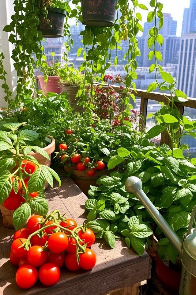 edible plants enhance urban gardening
