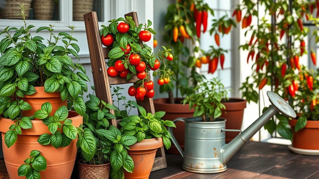 edible plants for porches
