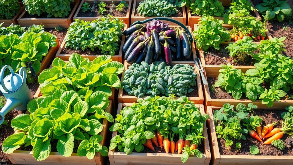 efficient small space gardening