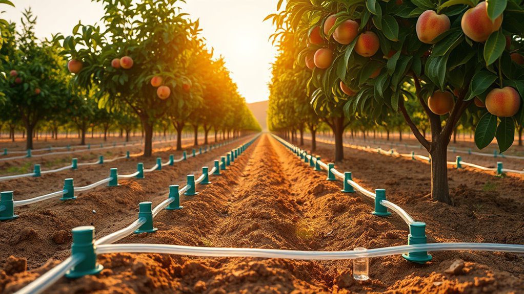 efficient watering for trees