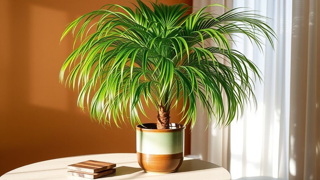 elegant low light houseplant