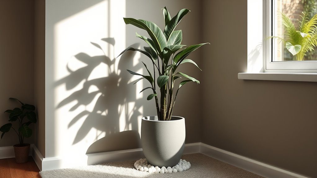 elegant low light indoor plant