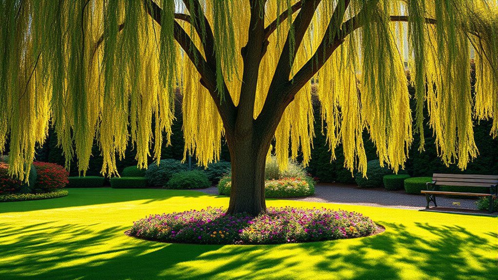 elegant shade tree foliage