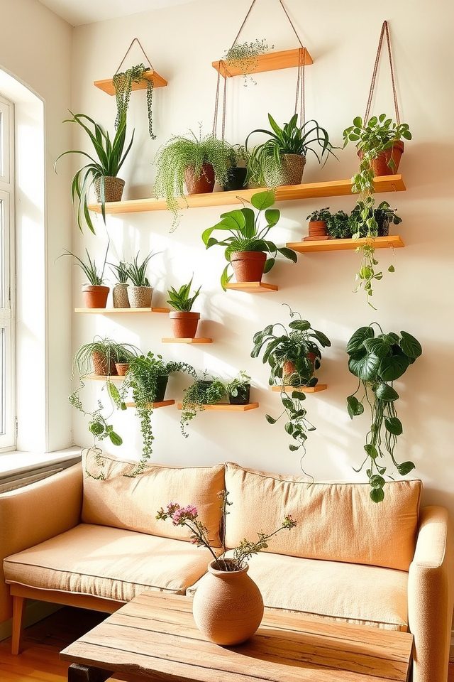 elevate decor with plants