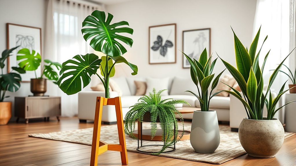elevate plants for aesthetics
