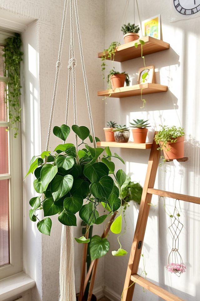 elevate space with planters