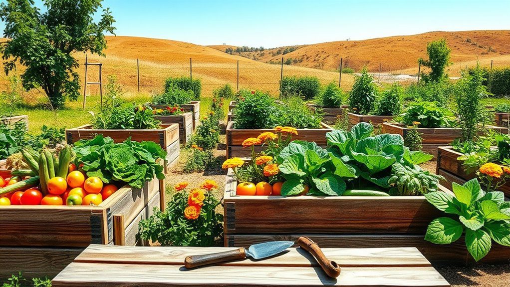 elevated beds for gardening