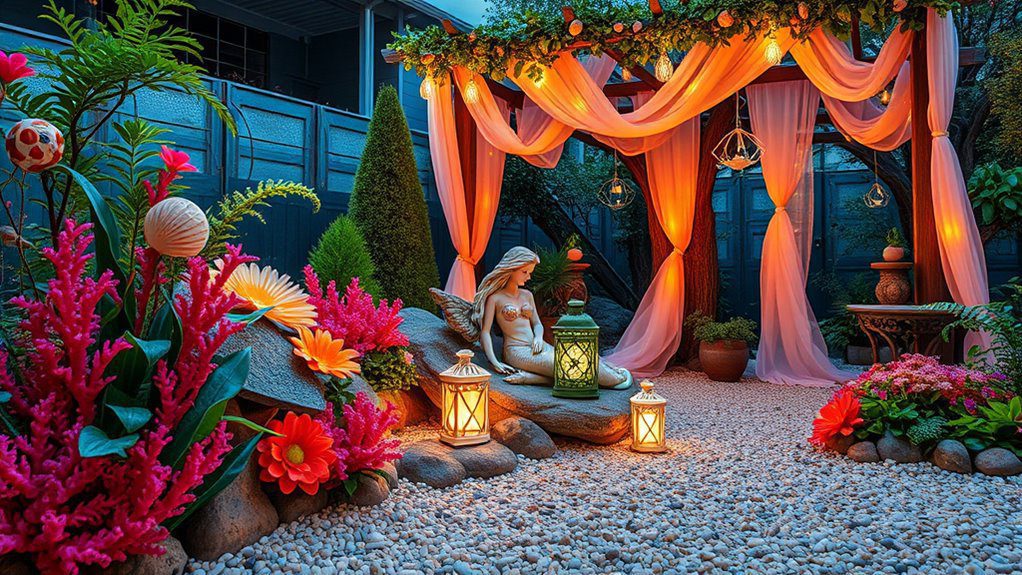 enchanting aquatic paradise garden