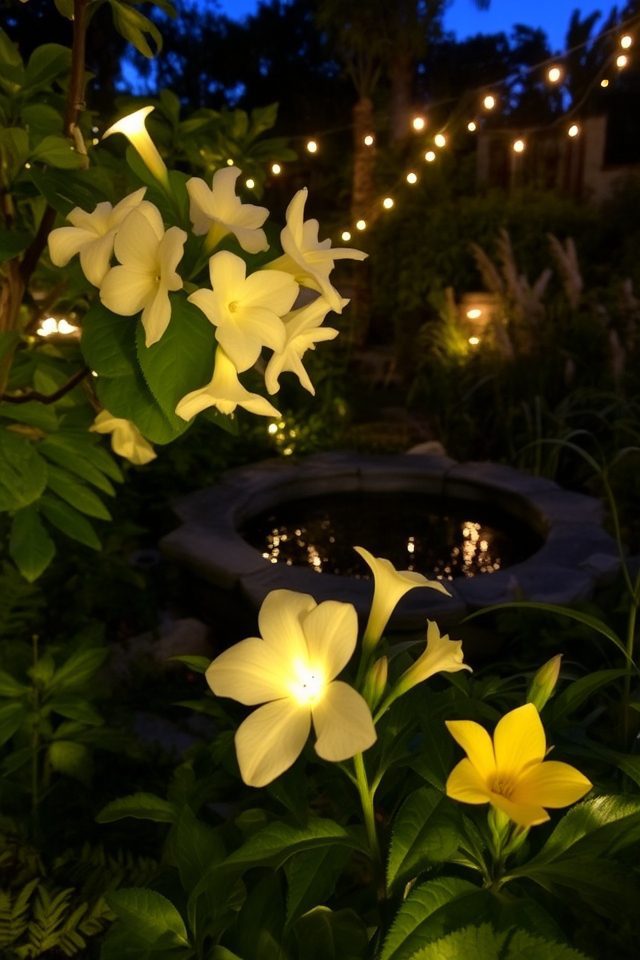 enchanting evening botanical oasis