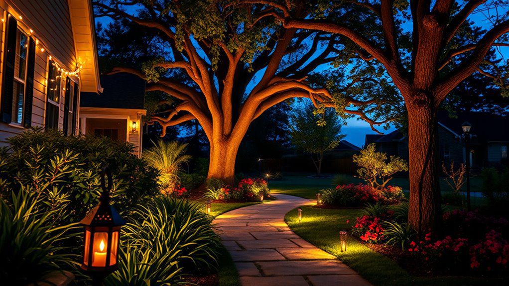 enchanting evening garden retreat