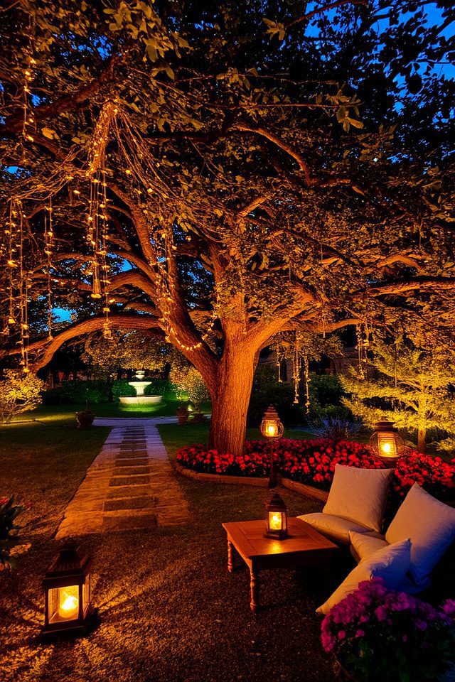 enchanting outdoor lighting options