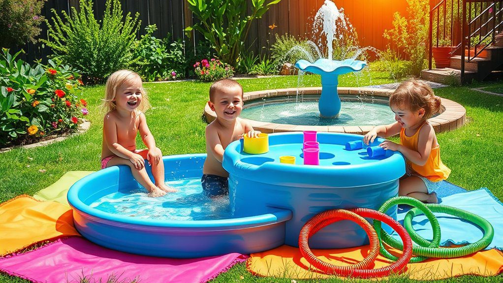 engaging sensory water play