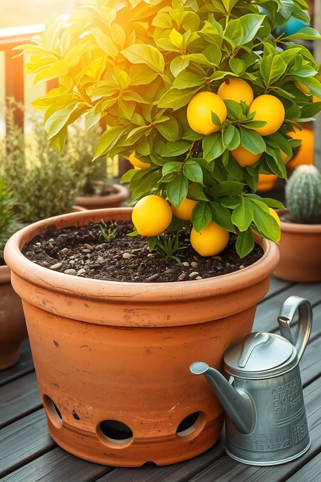 ensure well draining soil