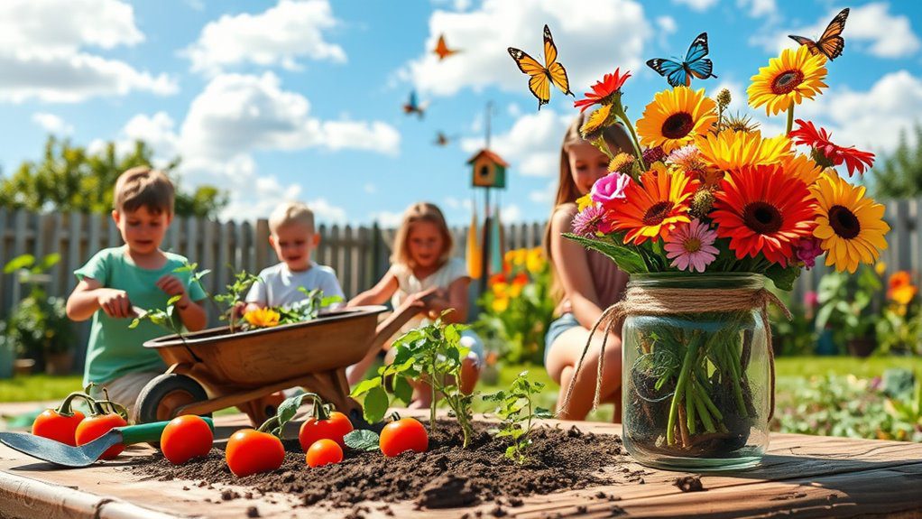 family gardening adventure challenge