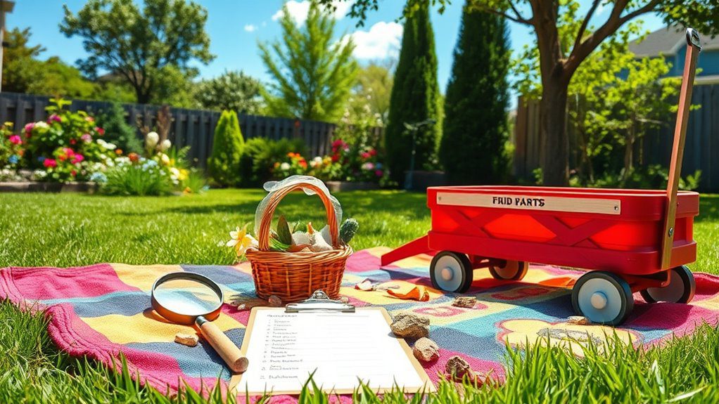 family outdoor scavenger hunt
