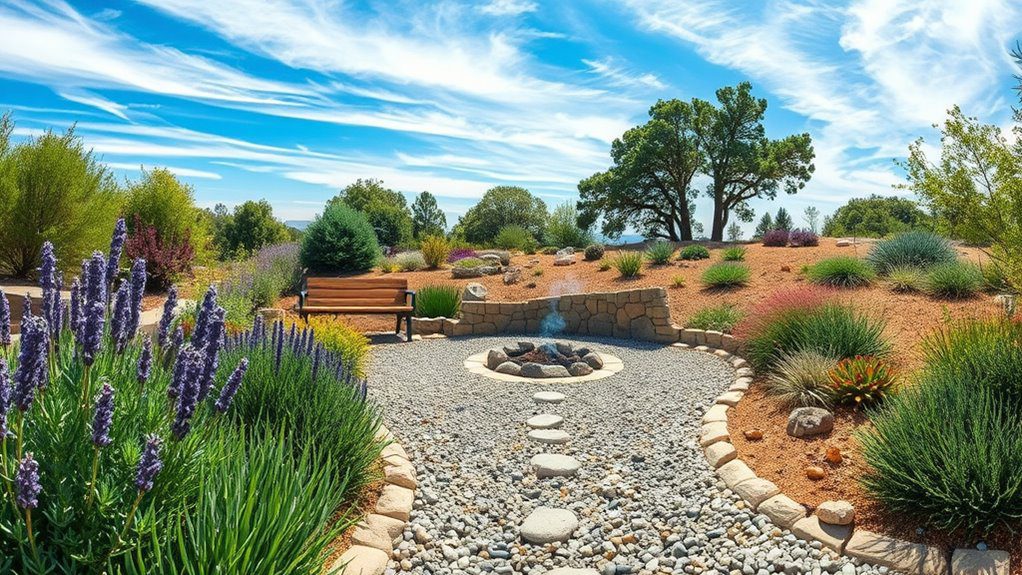 fire resistant landscape design elements