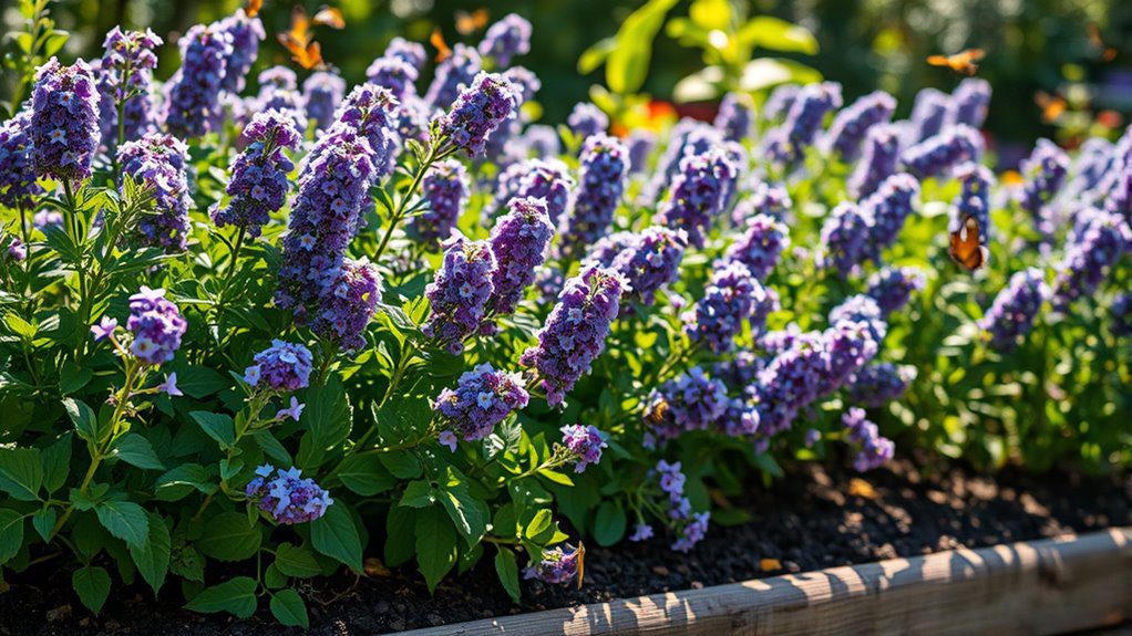 fragrant colorful sun loving flowers