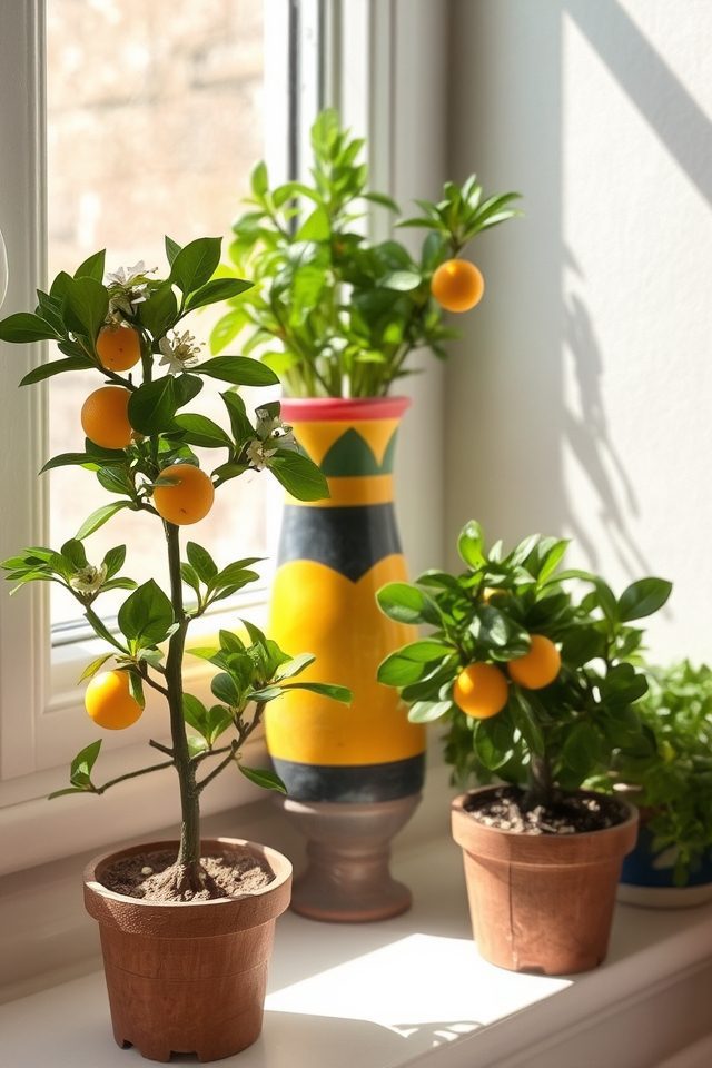 fragrant compact citrus trees