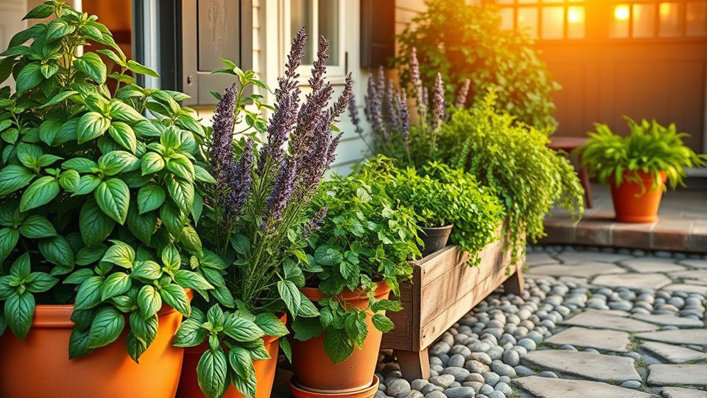 fragrant herb garden design