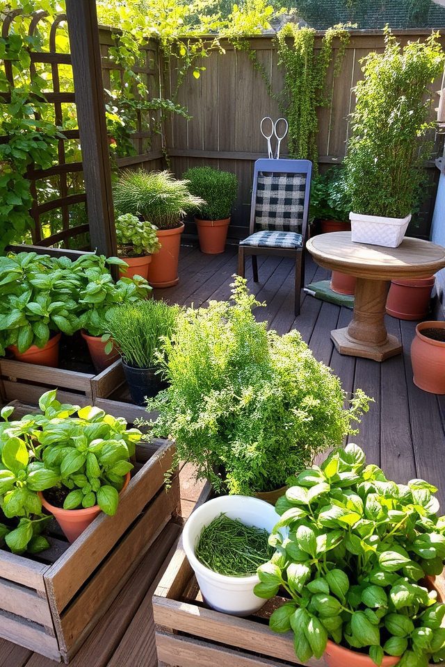 fresh herbs for home
