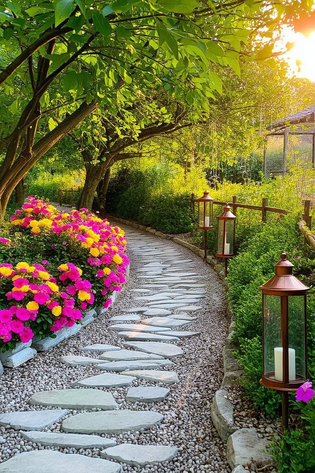 garden pathway design tips