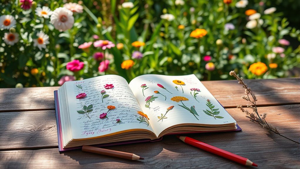 gardening journal benefits documented