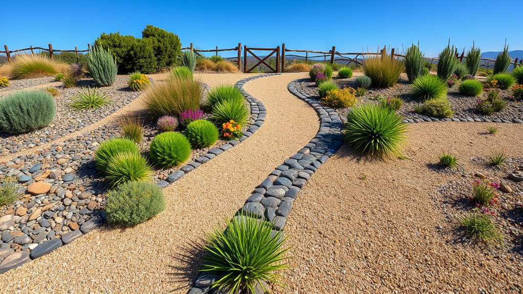 gravel stone firebreak implementation