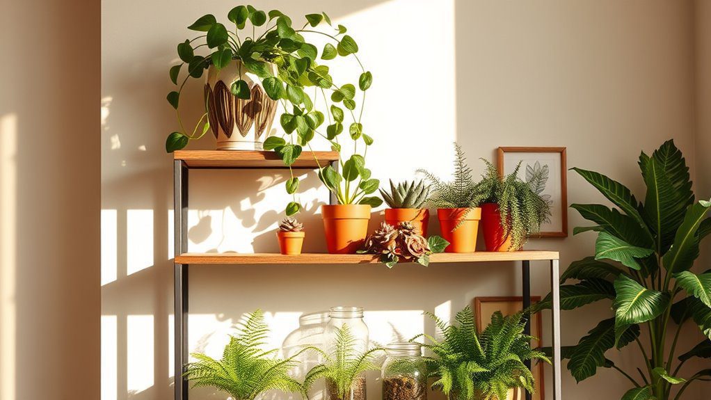 greener shelving design ideas