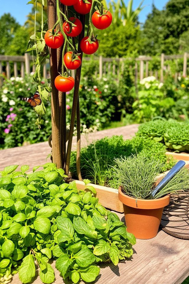 grow fresh home produce