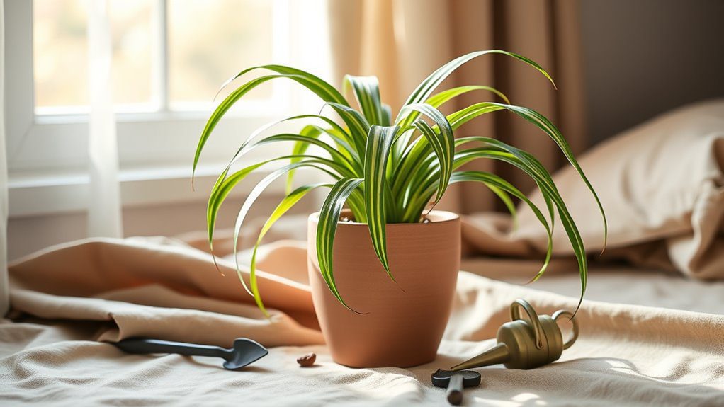 hardy air purifying houseplant