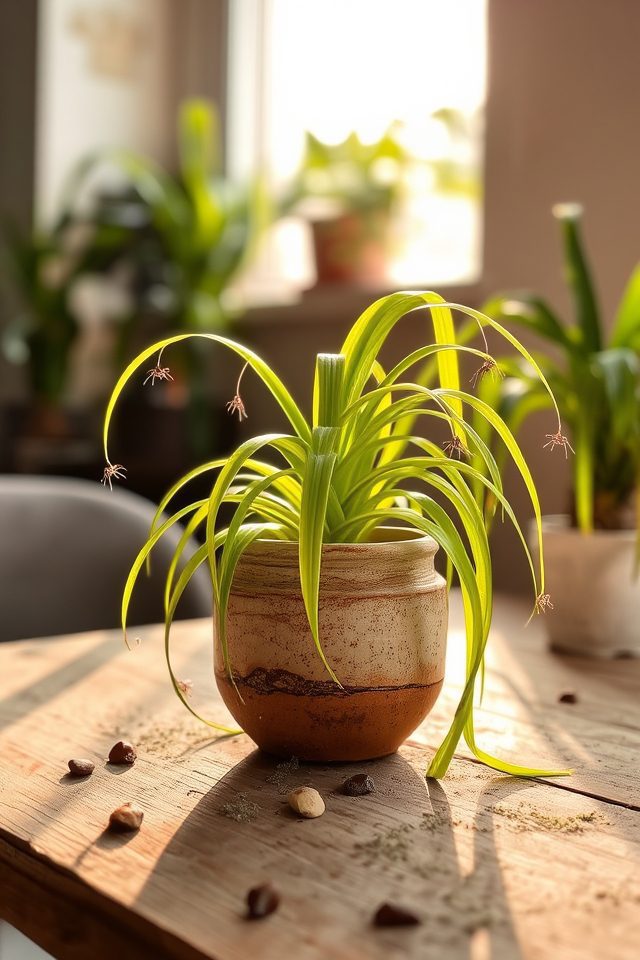 hardy air purifying houseplant
