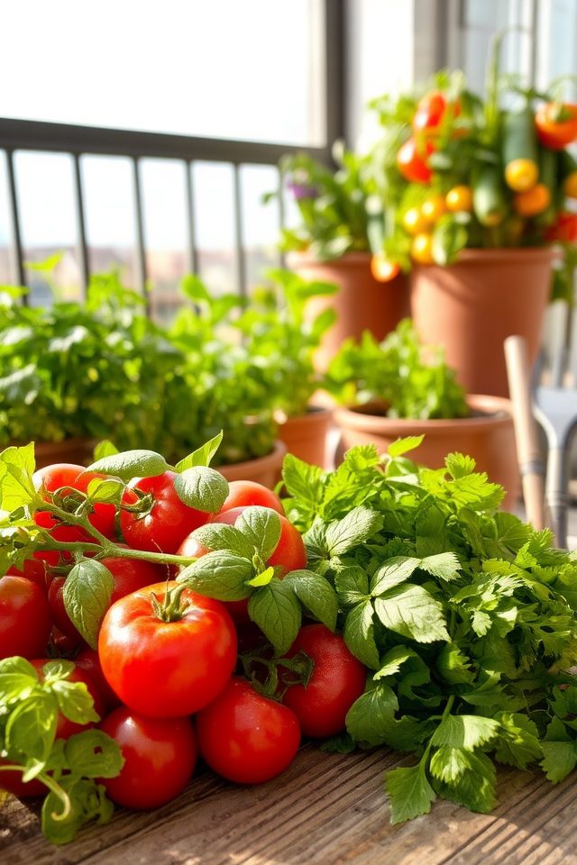 harvest and share produce