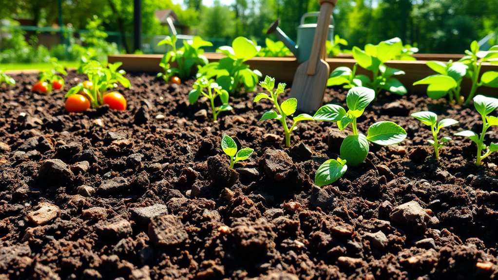 healthy soil for vegetables