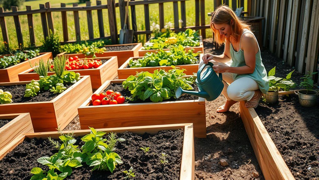 improved drainage for gardening